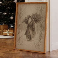 Winter Tales Through Forest Paths