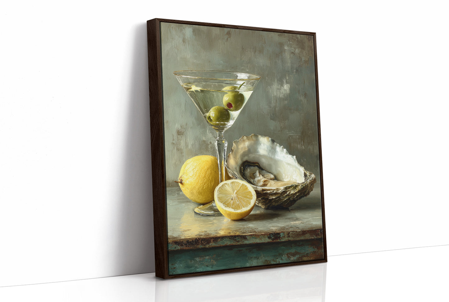 Martini, Lemon, Oyster