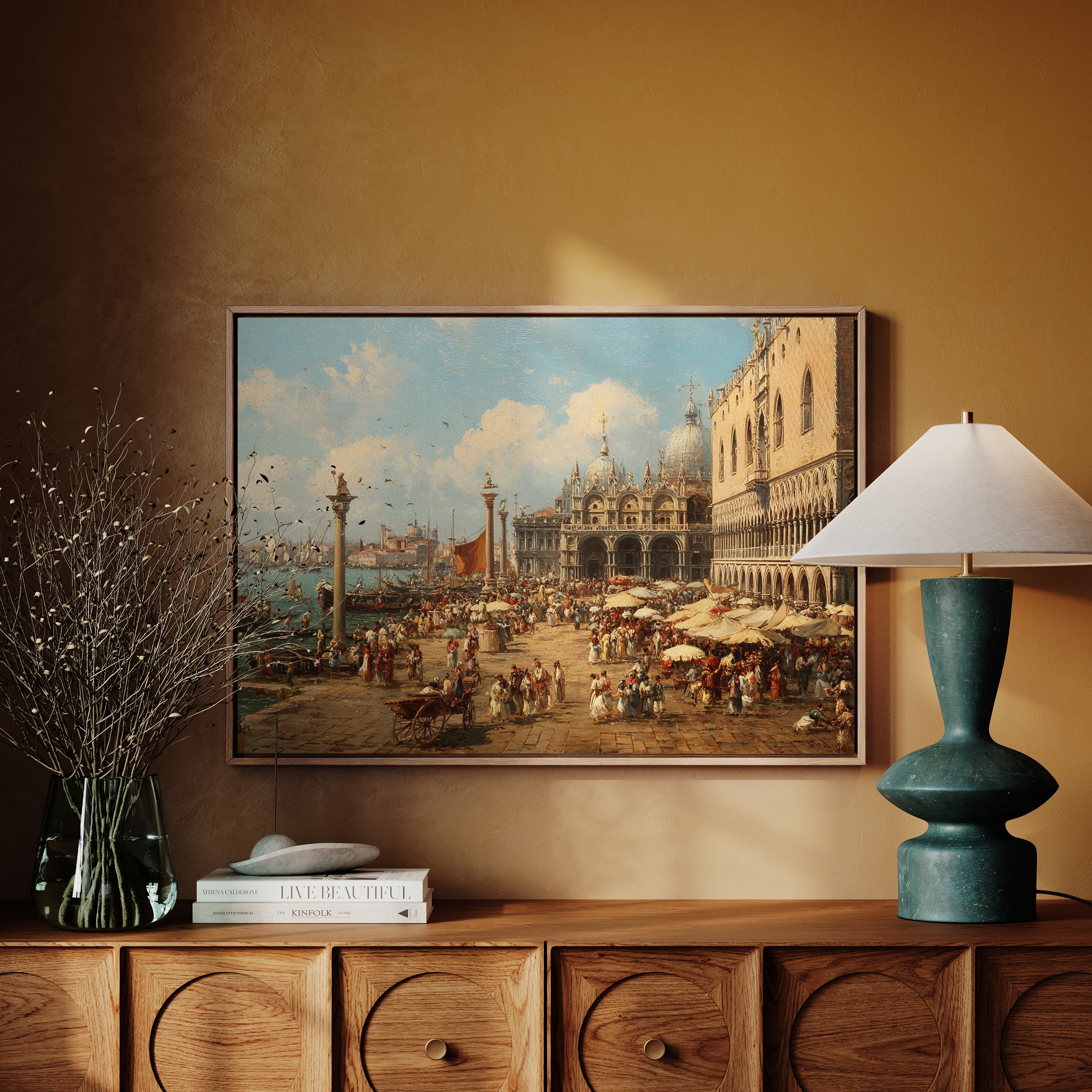 Venetian Market Dances With Time
