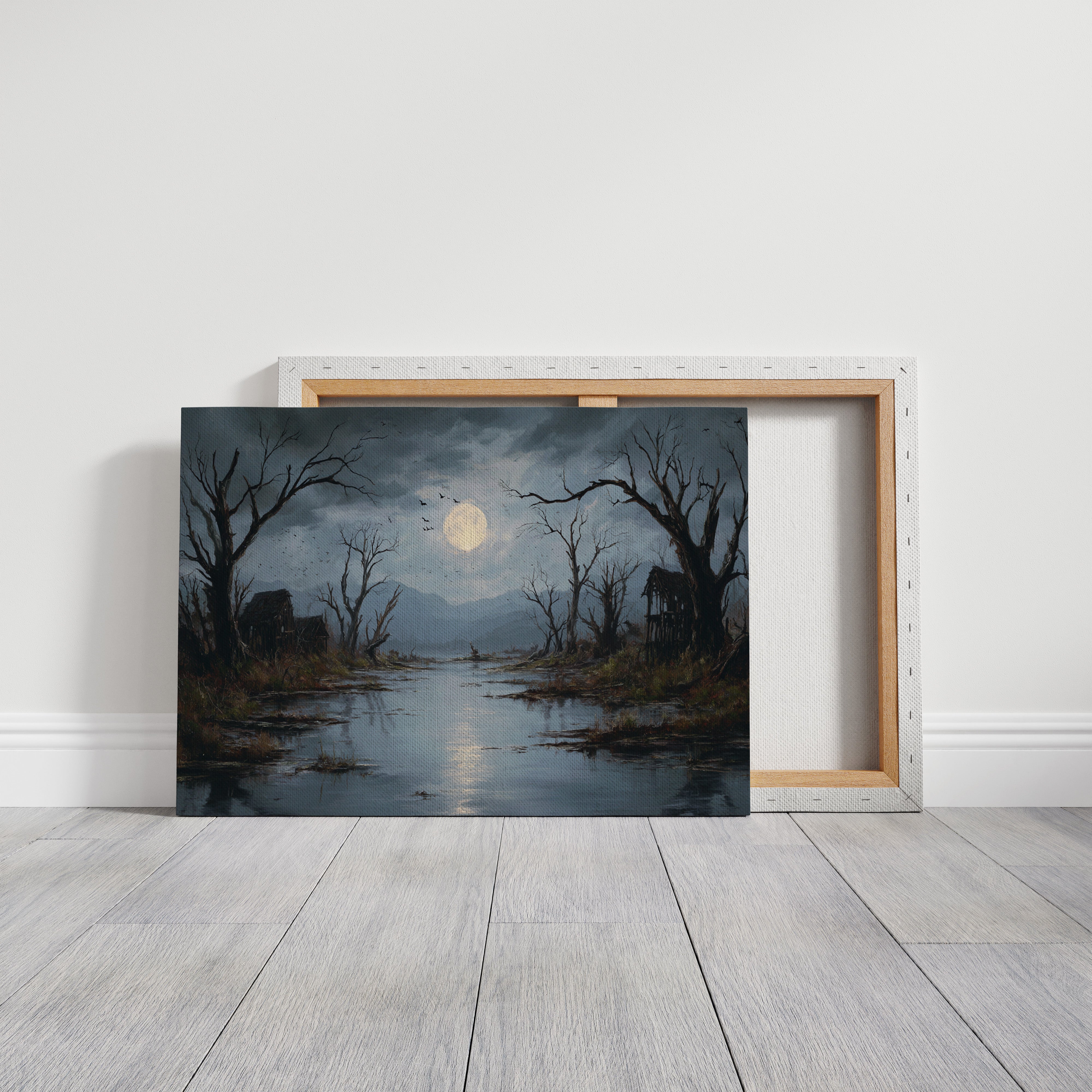 Moonlit Reflections on Forgotten Lands