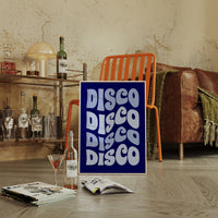 Midnight Grooves Dance Electric Blue