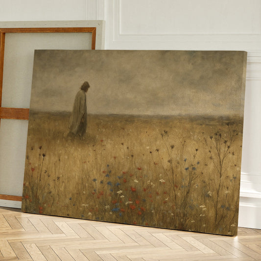 The Shepherd Walks the Field
