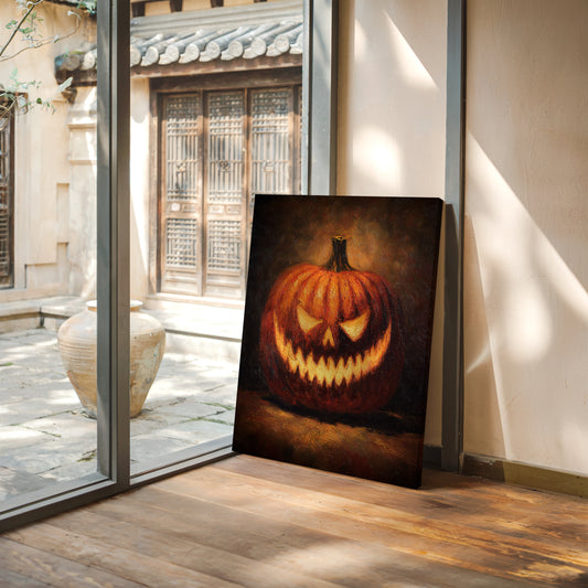 Flickering Grin of Autumn's Haunt