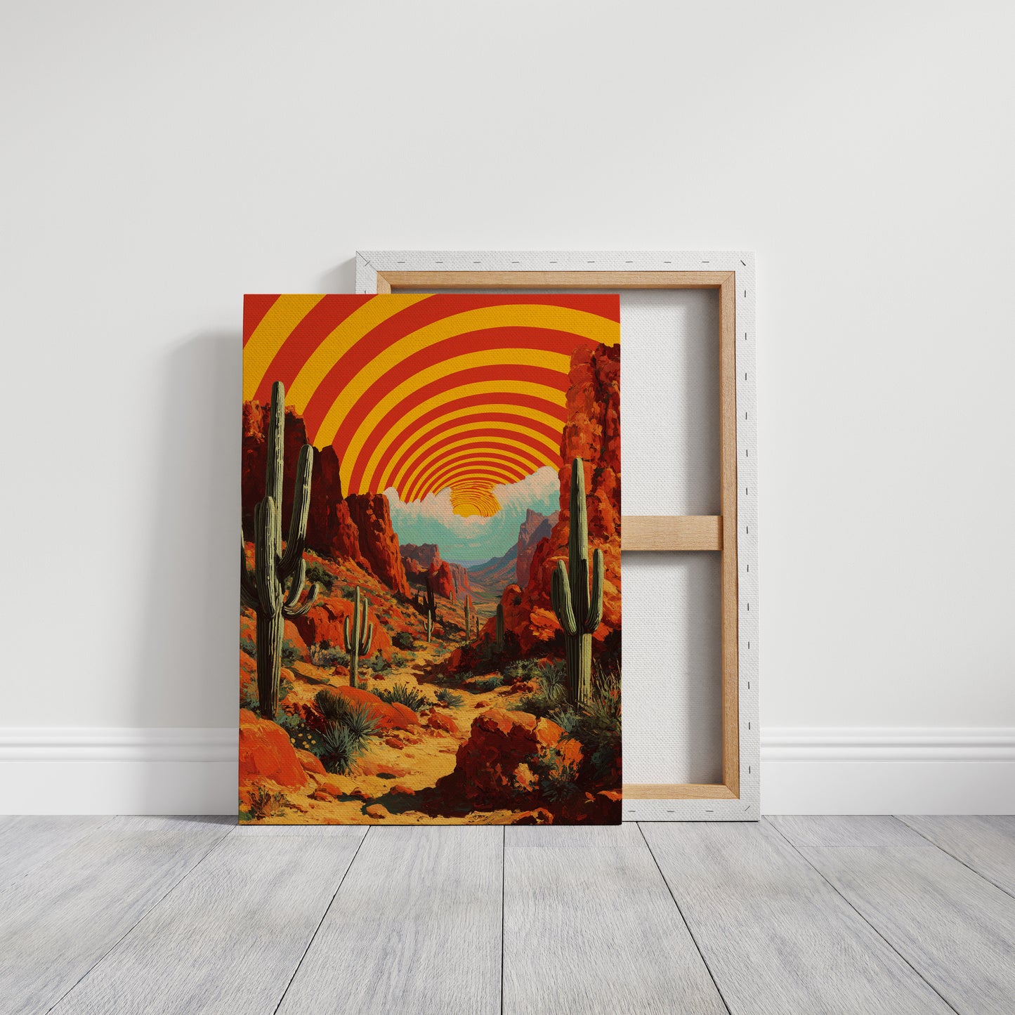 Sun Tunnel Over Red Canyon