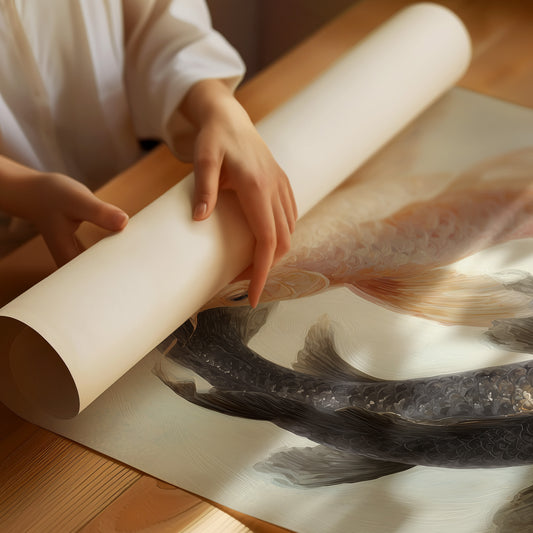 Koi Circle In Quiet Harmony