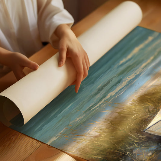 Solitude Rests Among Coastal Dunes