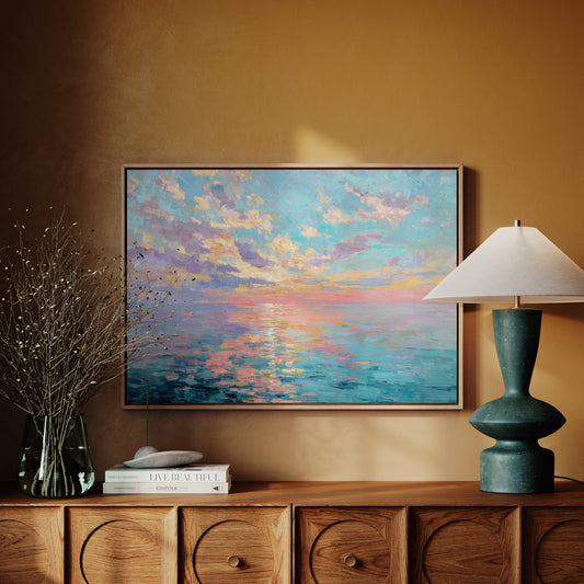 Ocean Light Paints The Morning Sky