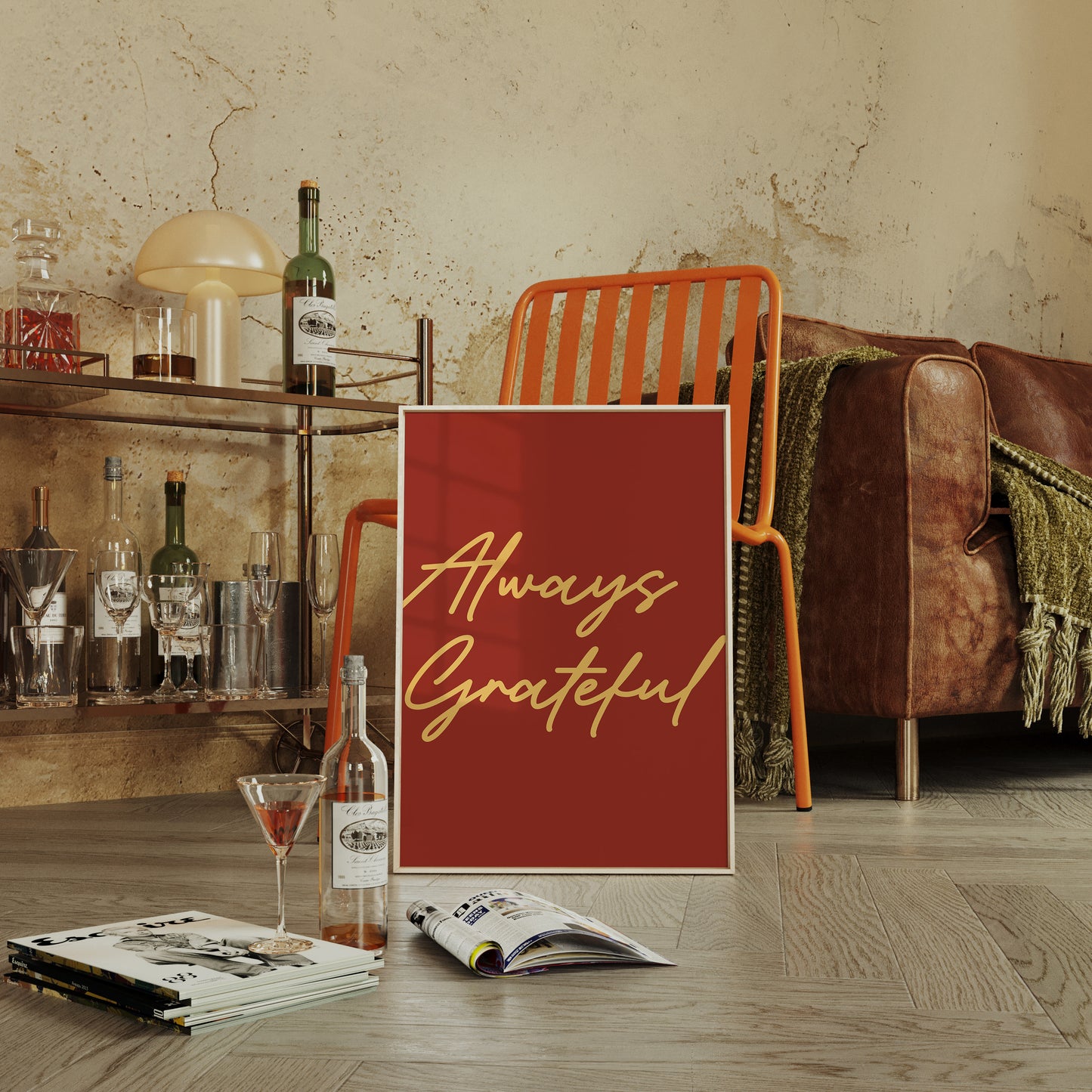 Autumn Letters Carry Simple Grace
