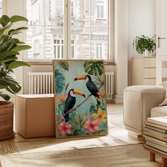 Conversations Among Tropical Blooms