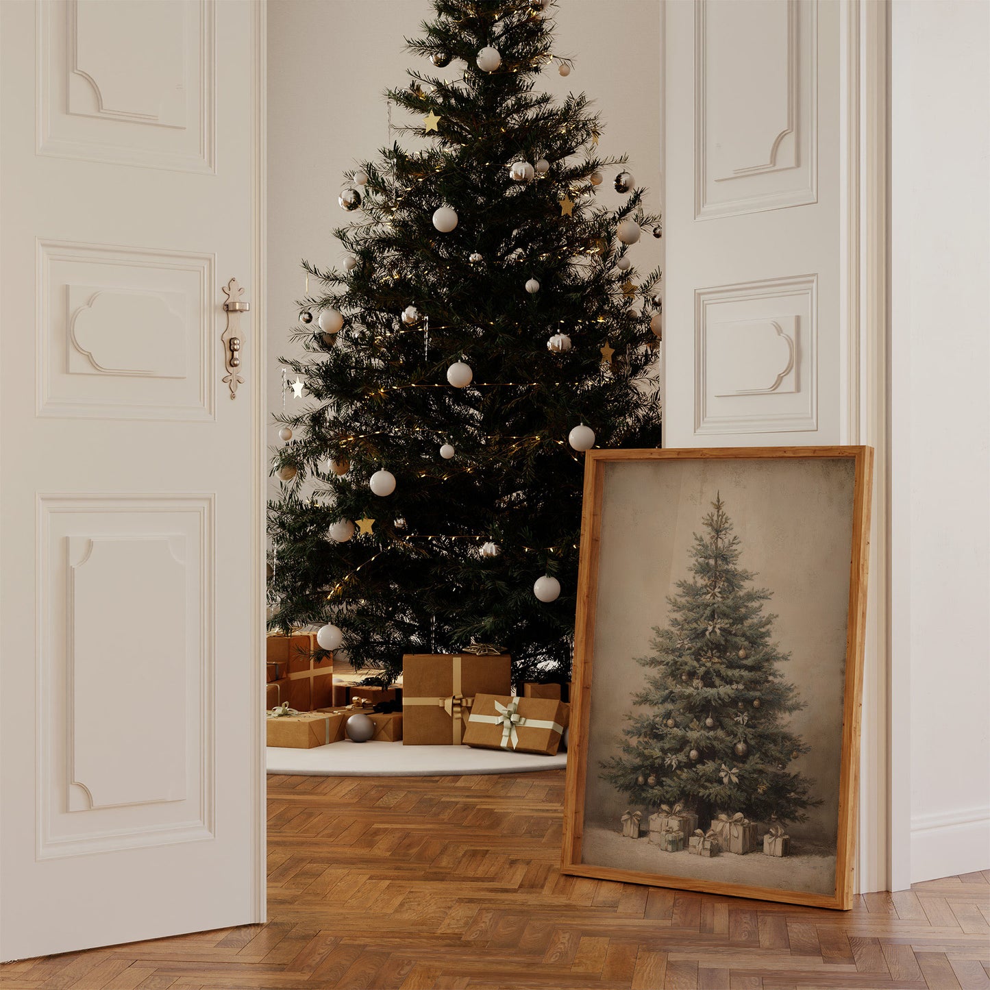 December Stories In Vintage Green