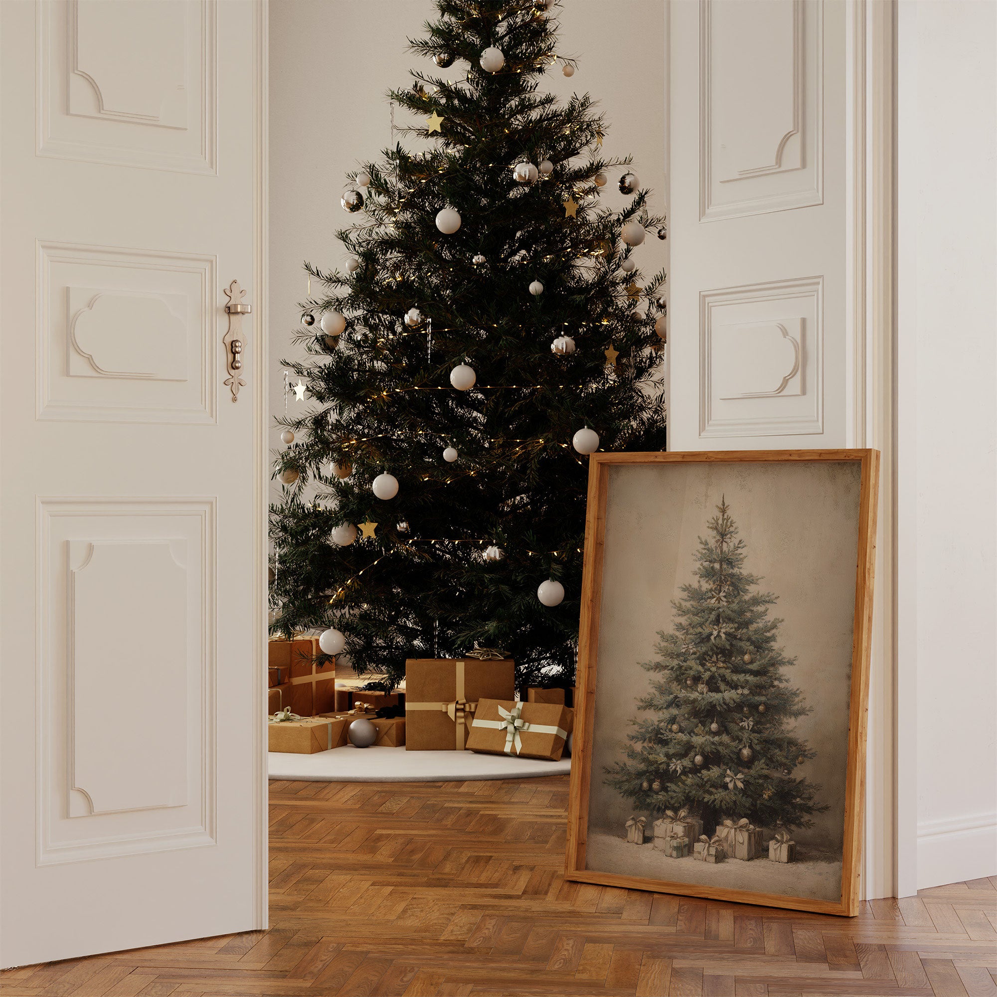 December Stories In Vintage Green