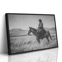 Prairie Dawn Rides Speckled Grace