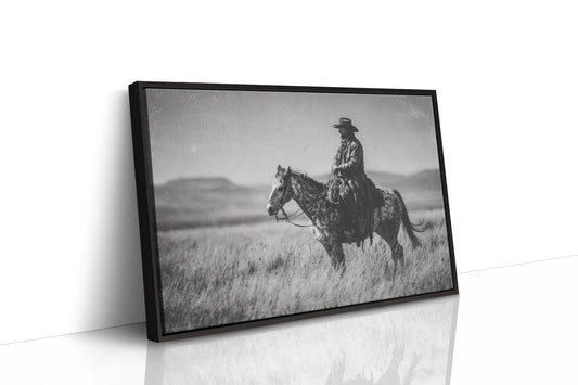 Prairie Dawn Rides Speckled Grace