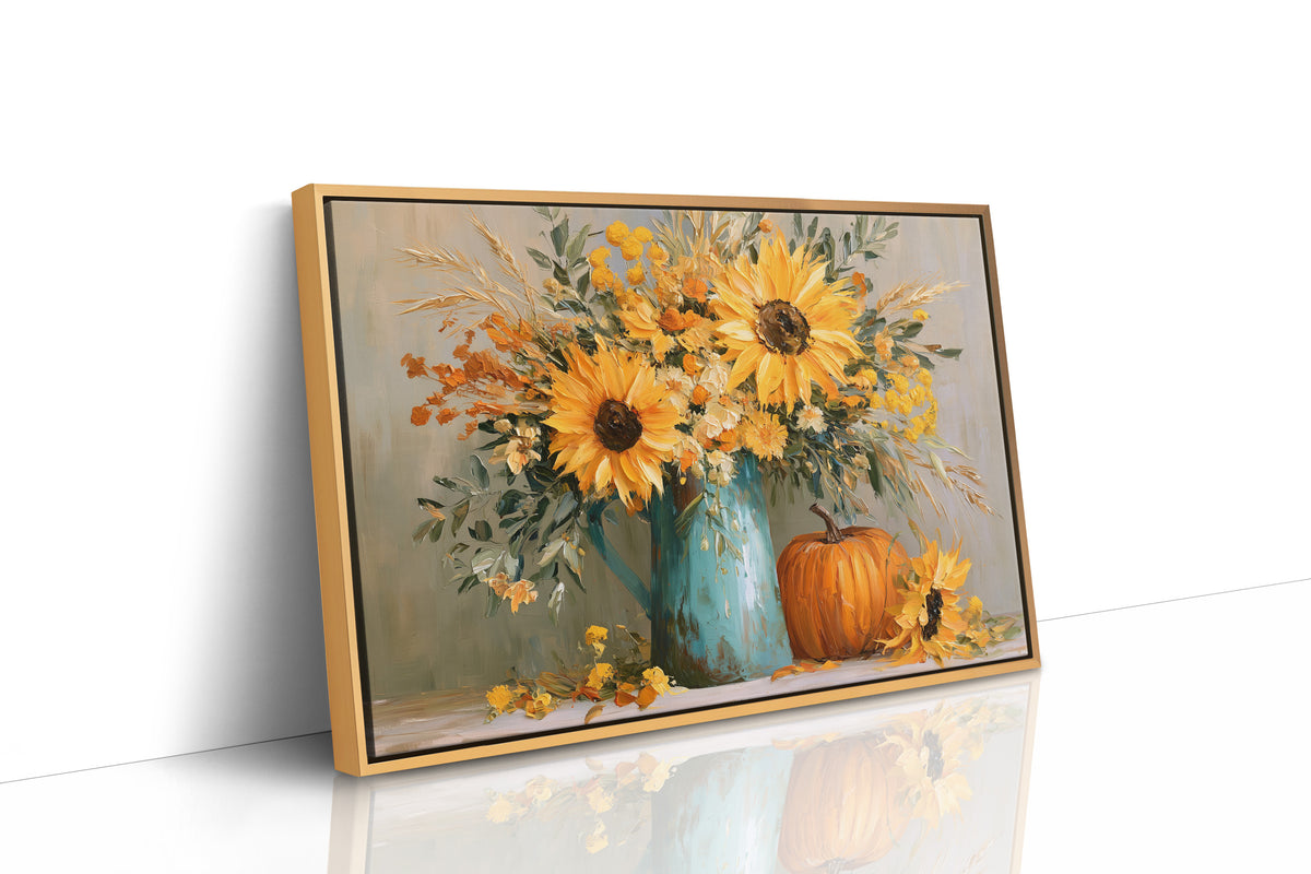 One Sunflower Fell Out of the Bouquet