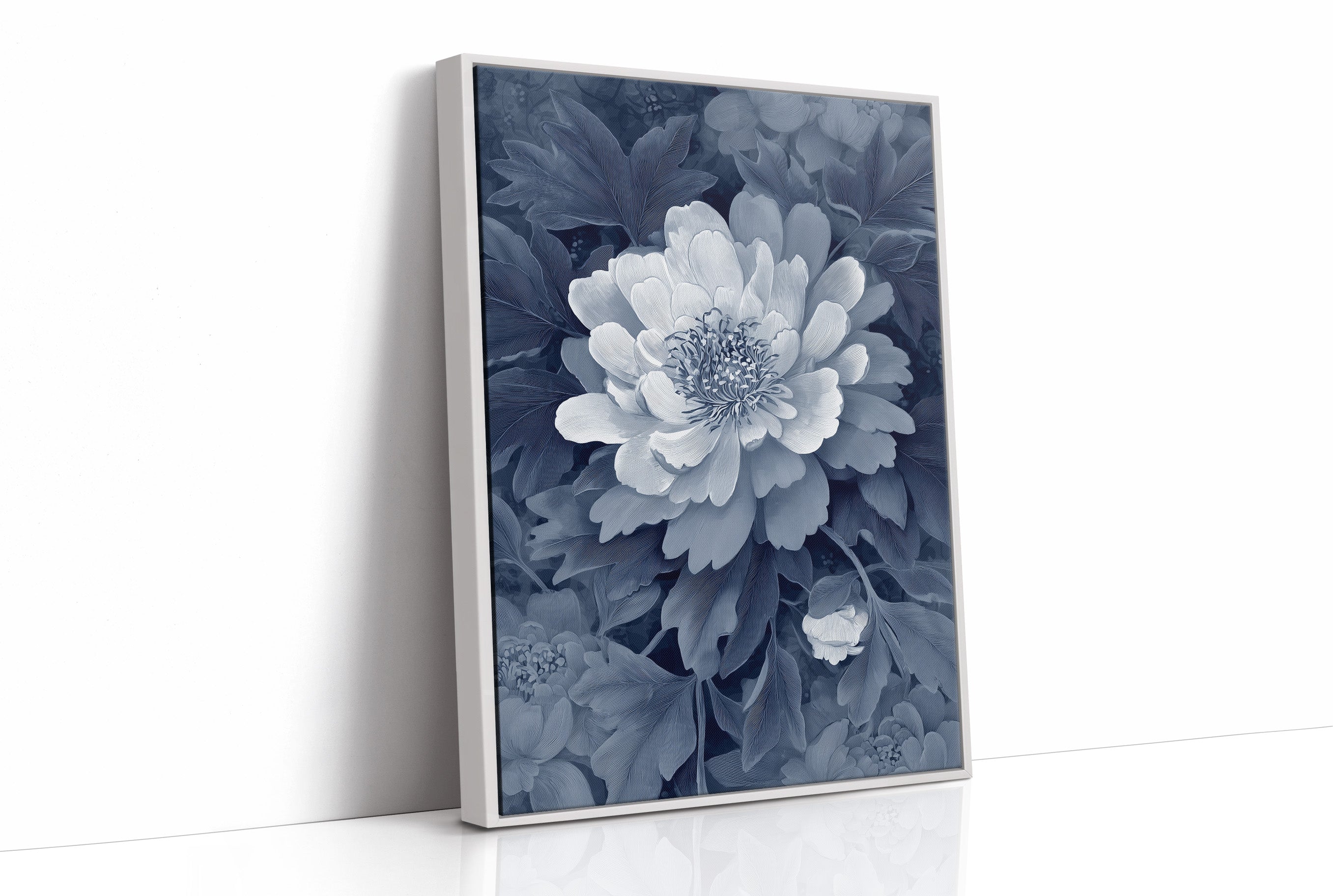Every Petal In Blue Ink