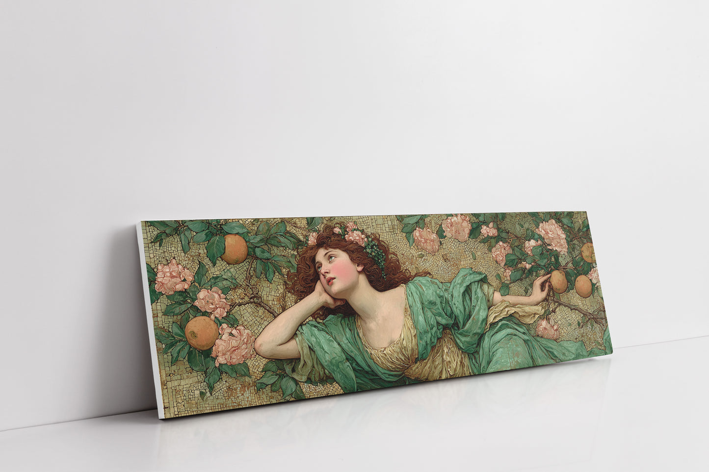 Romantic Art Nouveau Garden Muse