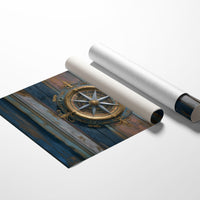 Antique Compass Charts Forgotten Voyages