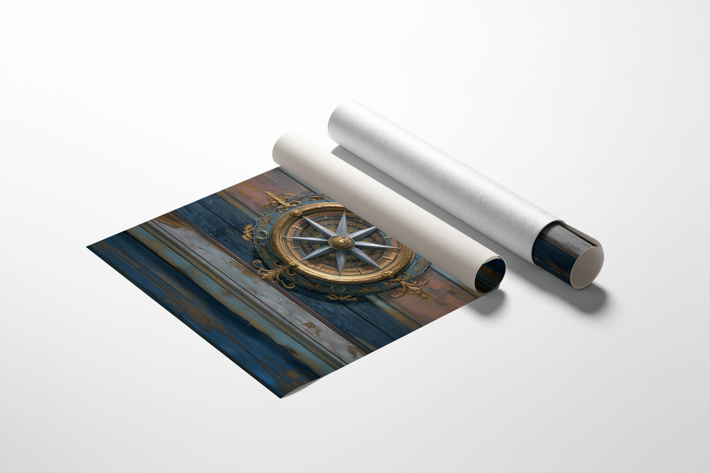 Antique Compass Charts Forgotten Voyages