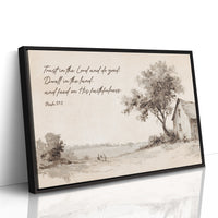 Faith Grows In Quiet Fields
