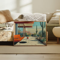 Desert Modernism Greets Coral Dawn