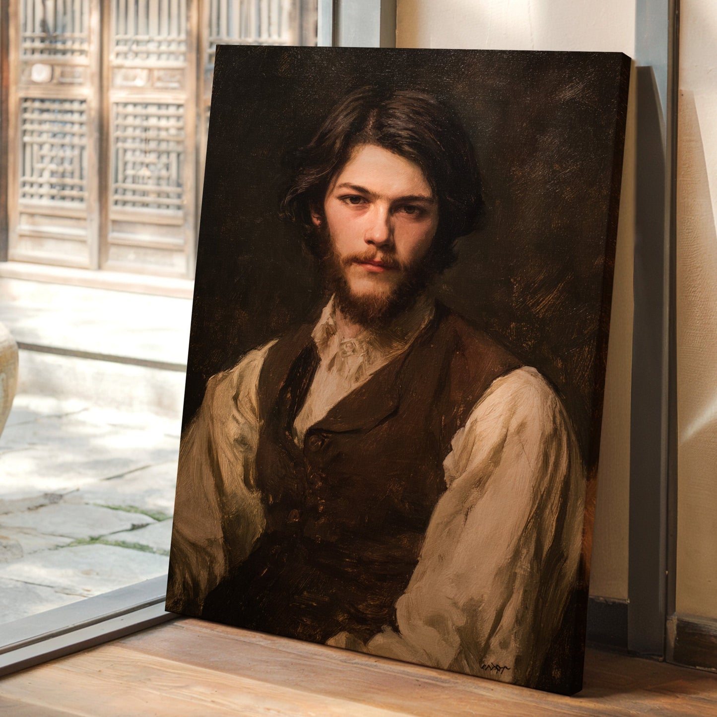 A Quiet Resolve in Brown