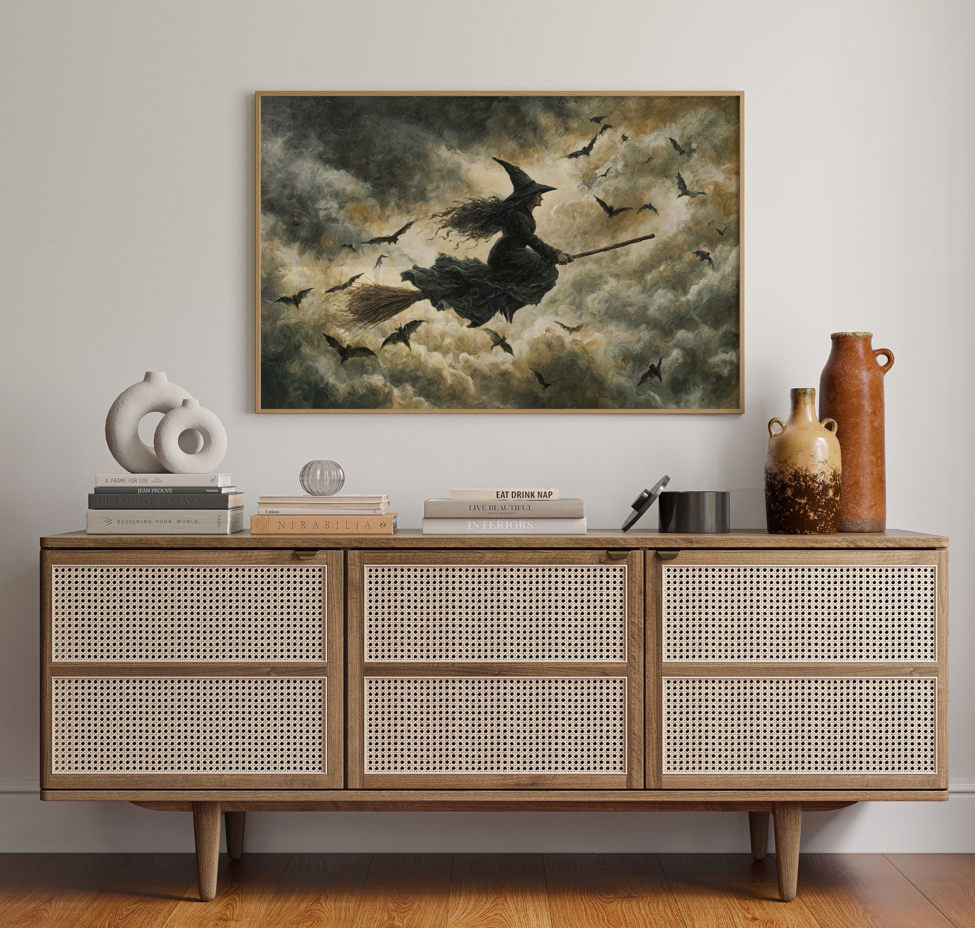 Flight Through Churning Skies