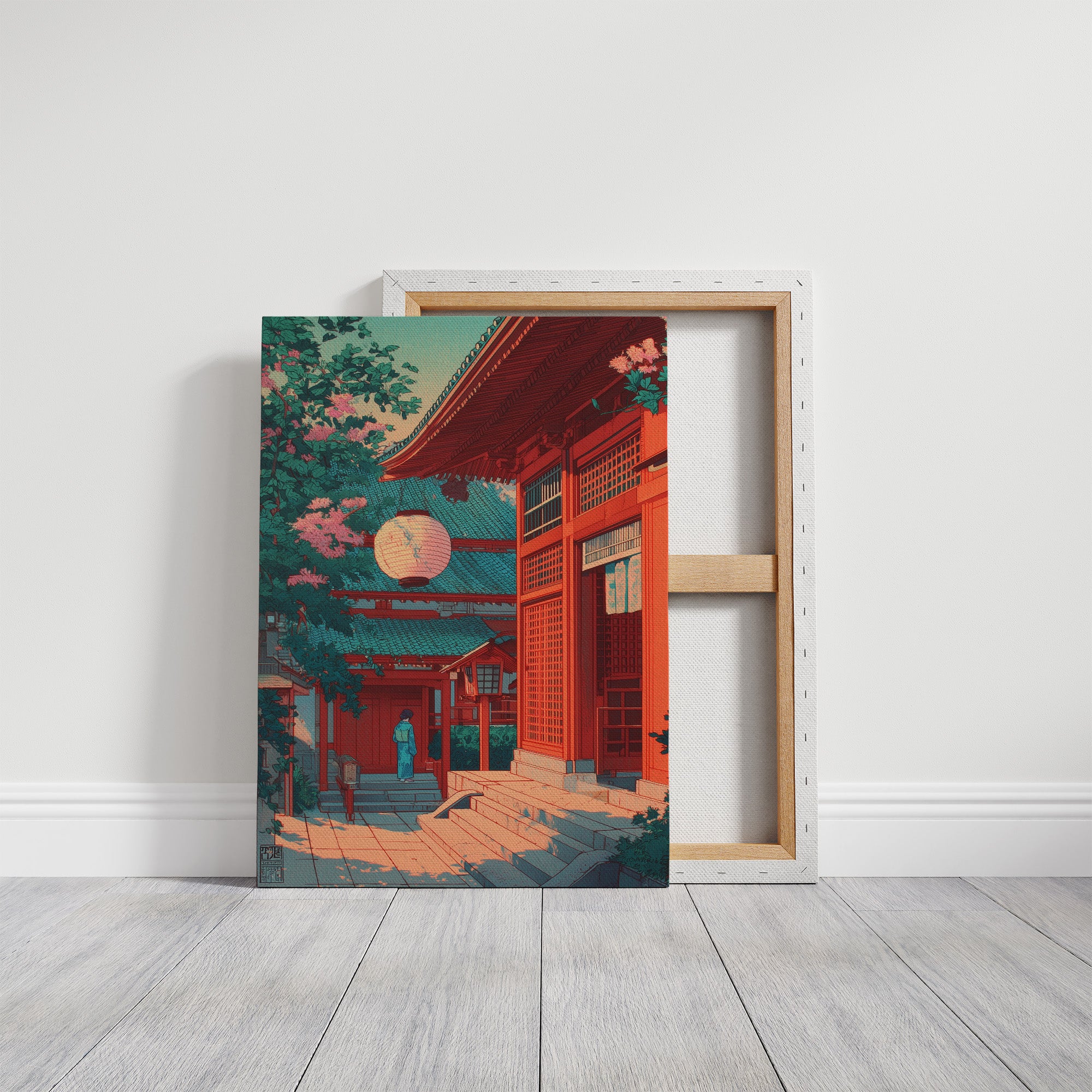 Lanterns Guide The Temple Path