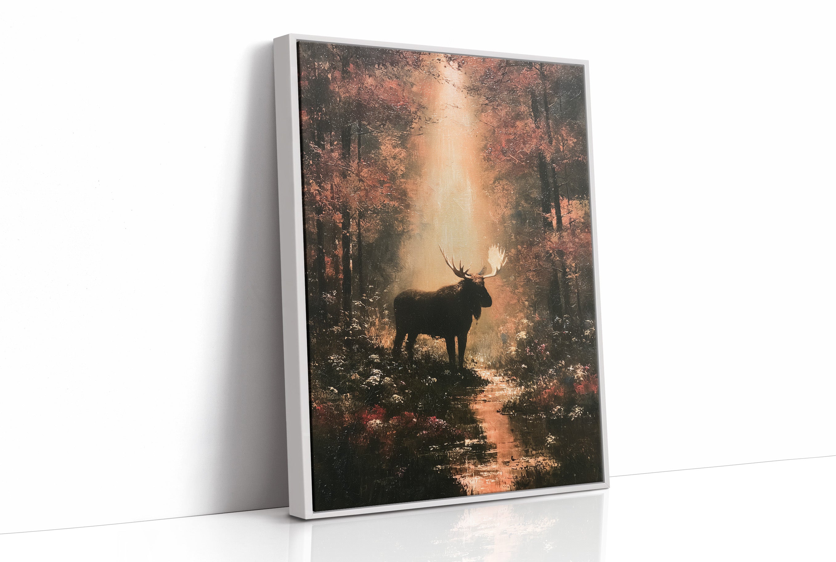Moose At The Golden Hour