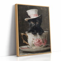 The Tiniest Guest at Tea