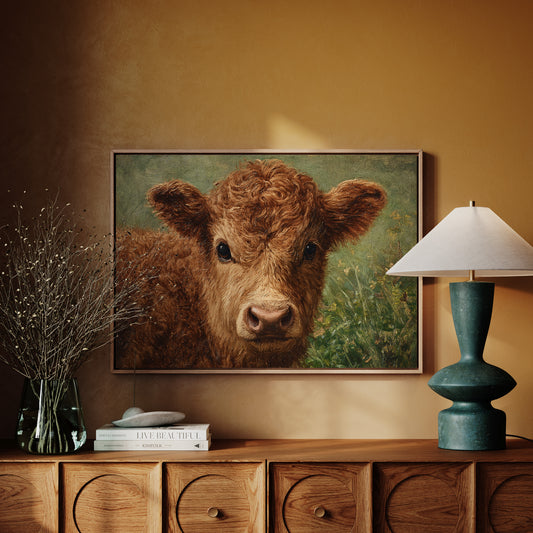 Sweet Summer Calf Holds Wonder