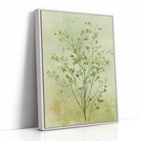 Quiet Stems in Soft Green