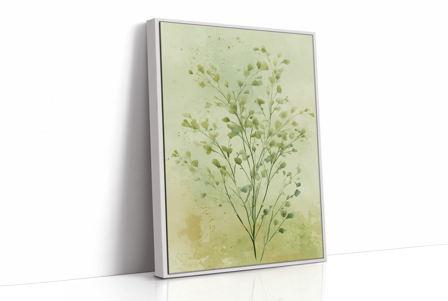Quiet Stems in Soft Green
