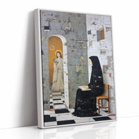 She Reads in Sacred Silence