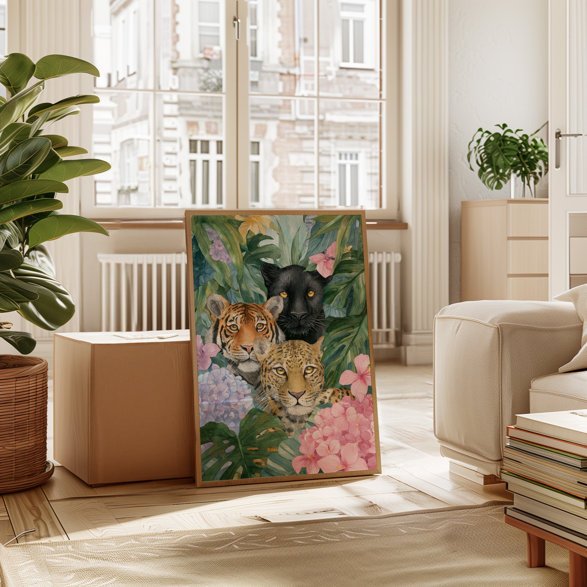 Wild Companions in Blooming Wilderness