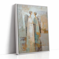 Two Angels Standing Close