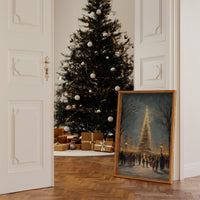 Winter Lights Draw The Village Together