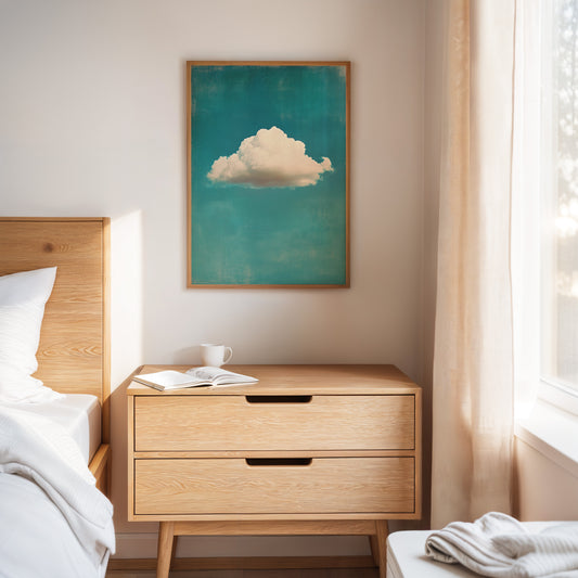 Daydream Cloud Over Turquoise Sky