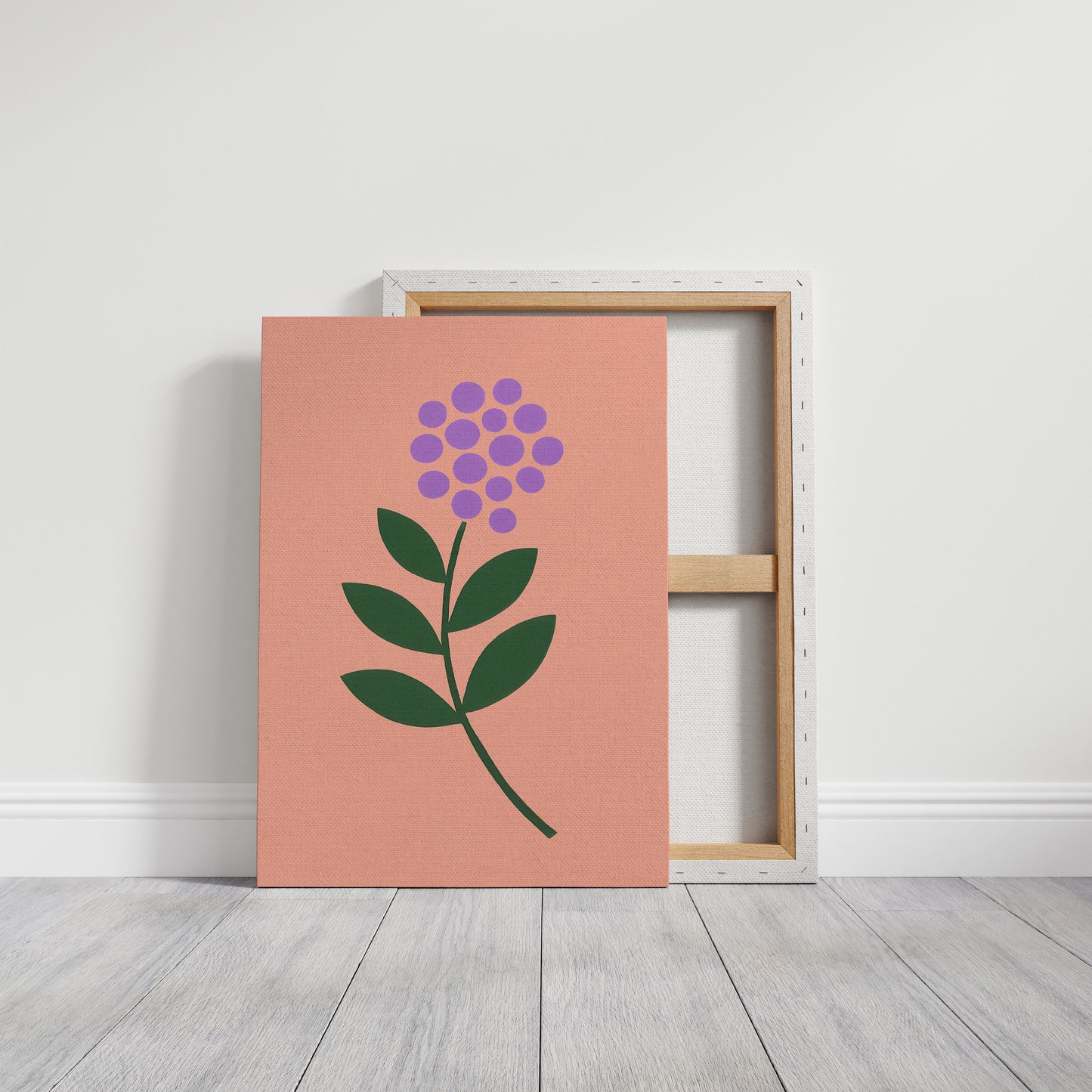 Simple Circles Bloom In Spring