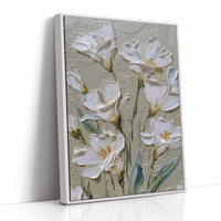 White Flowers Before Noon