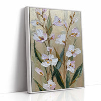 Lavender Blooms on Gilded Air