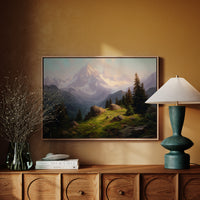 Alpine Light Crowns Mountain Kings