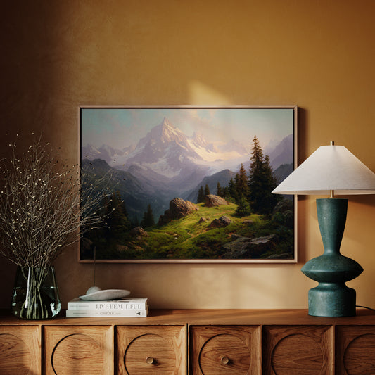 Alpine Light Crowns Mountain Kings