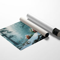 Winter Pinecones Paint Moonlit Stories