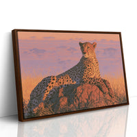 Cheetah, Termite Mound Perch