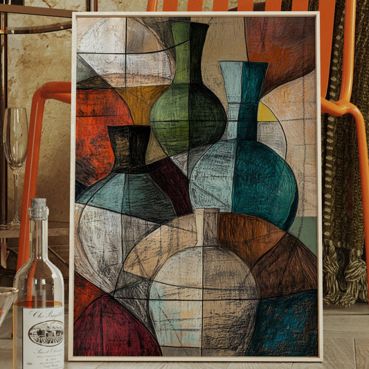 Vessels Dance In Cubist Light