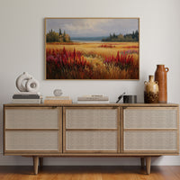 Crimson Meadows Paint October's Song