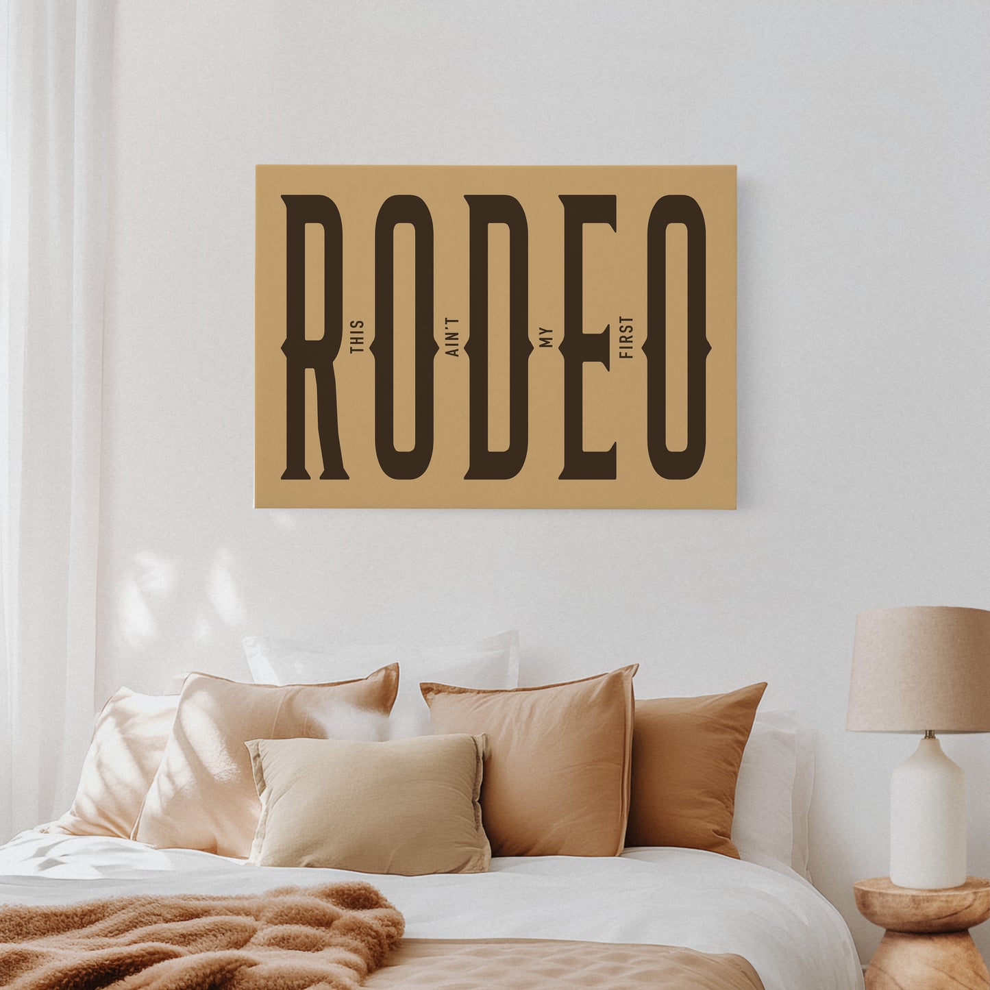 This Ain’t My First Rodeo Western Print