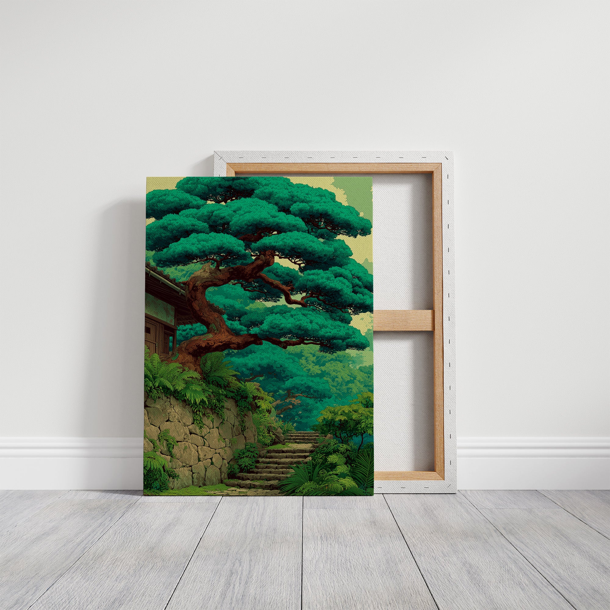 Steps Beneath the Old Pine