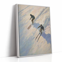 Powder Descent: Alpine Symphony in Motion