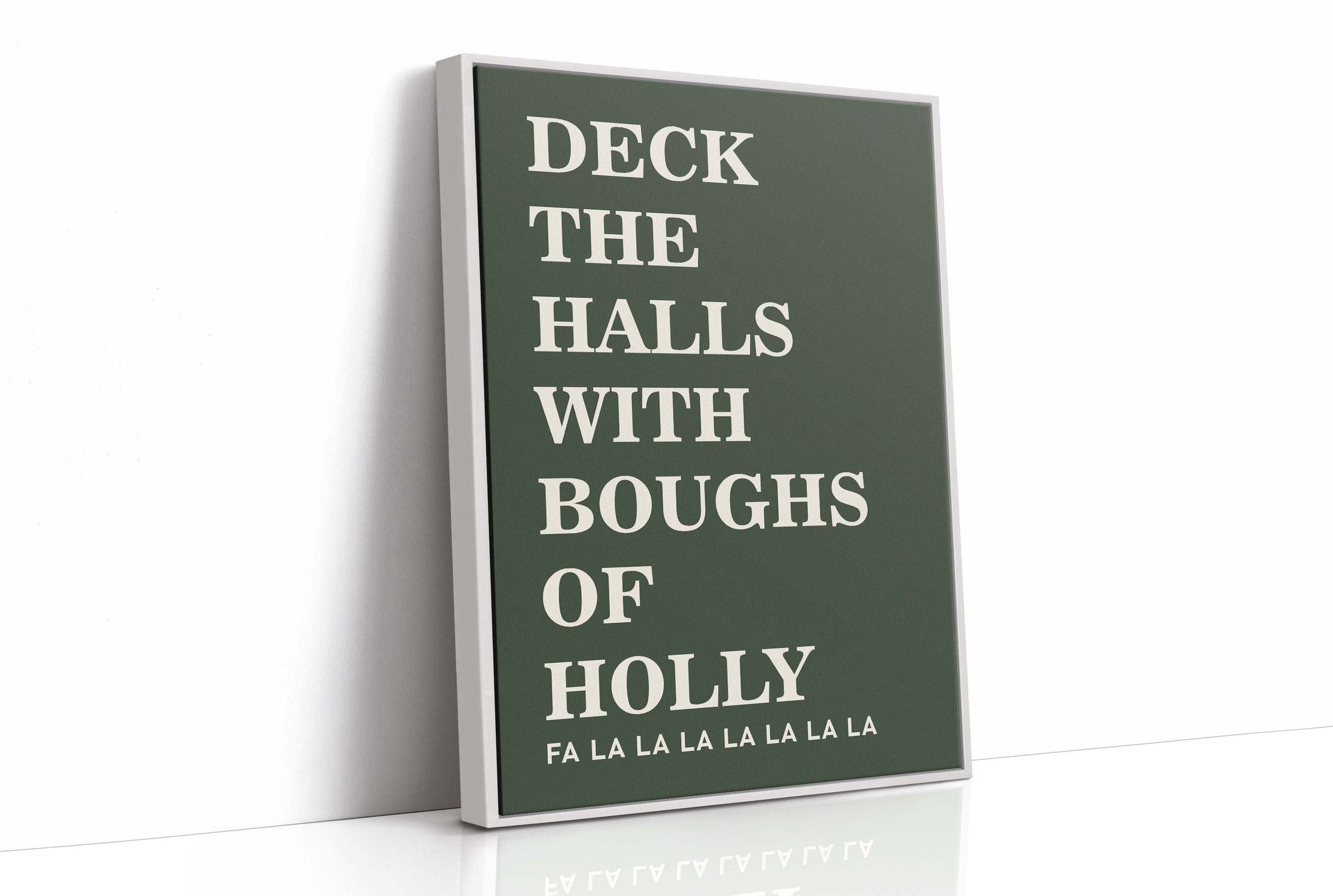 Yuletide Lyrics In Forest Green
